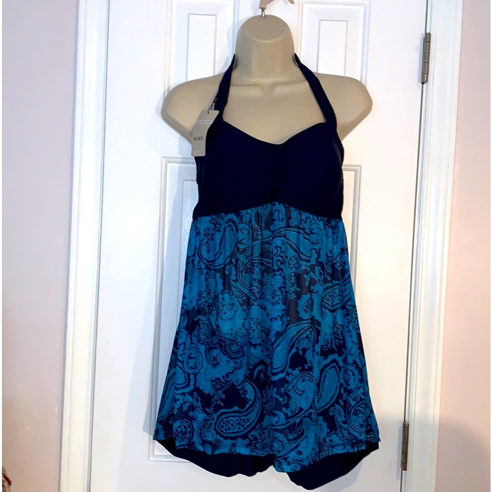 *NEW* Bathing suit Blue Tankini, SCSKC Size 10, NWT